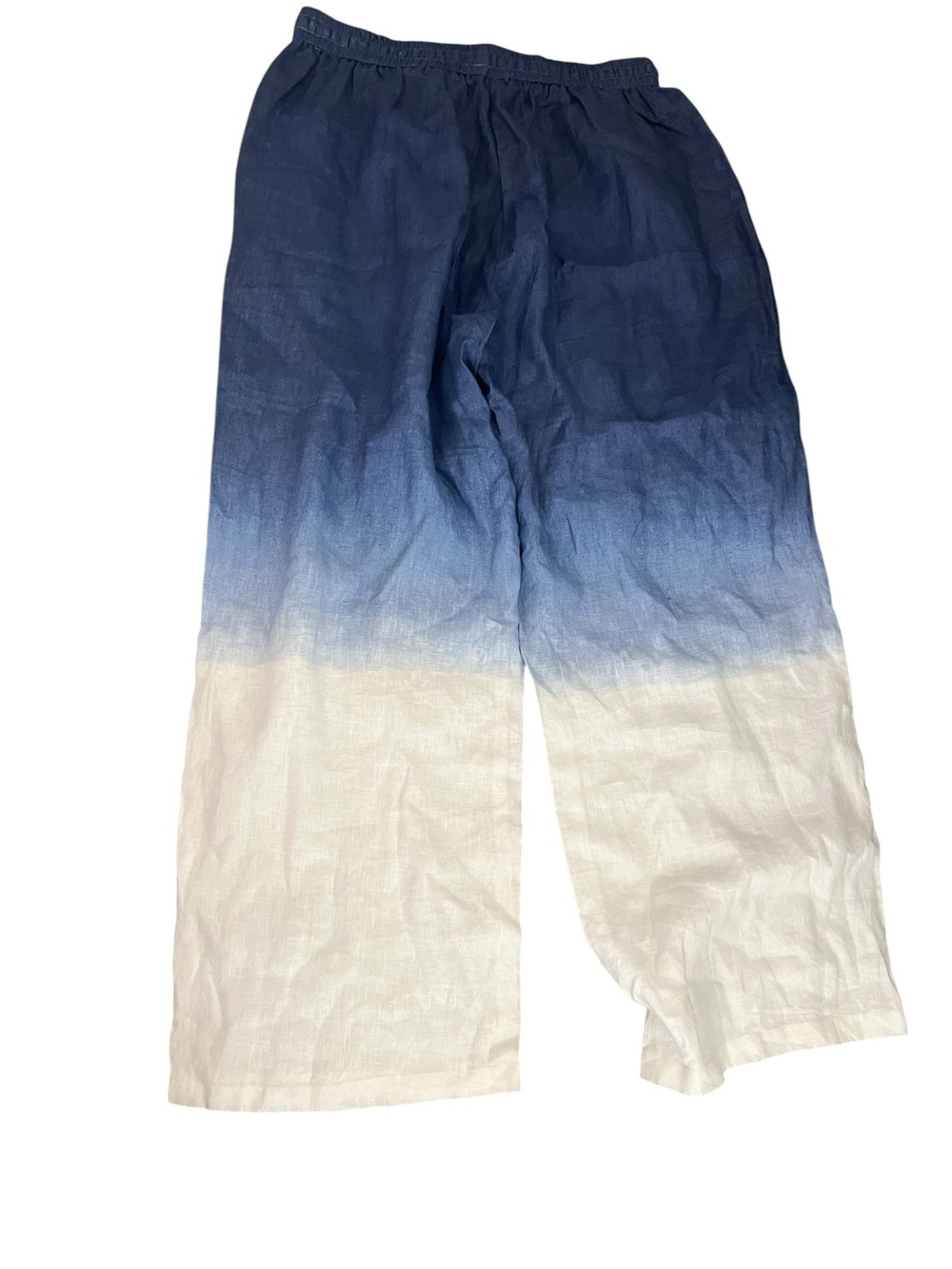 LINTICO 100% Linen Classic Pants Ombré - size L - Picture 5 of 5